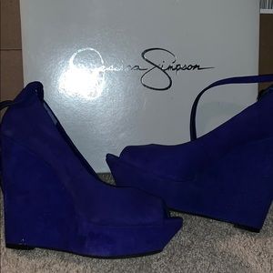 Blue Violet JS wedge